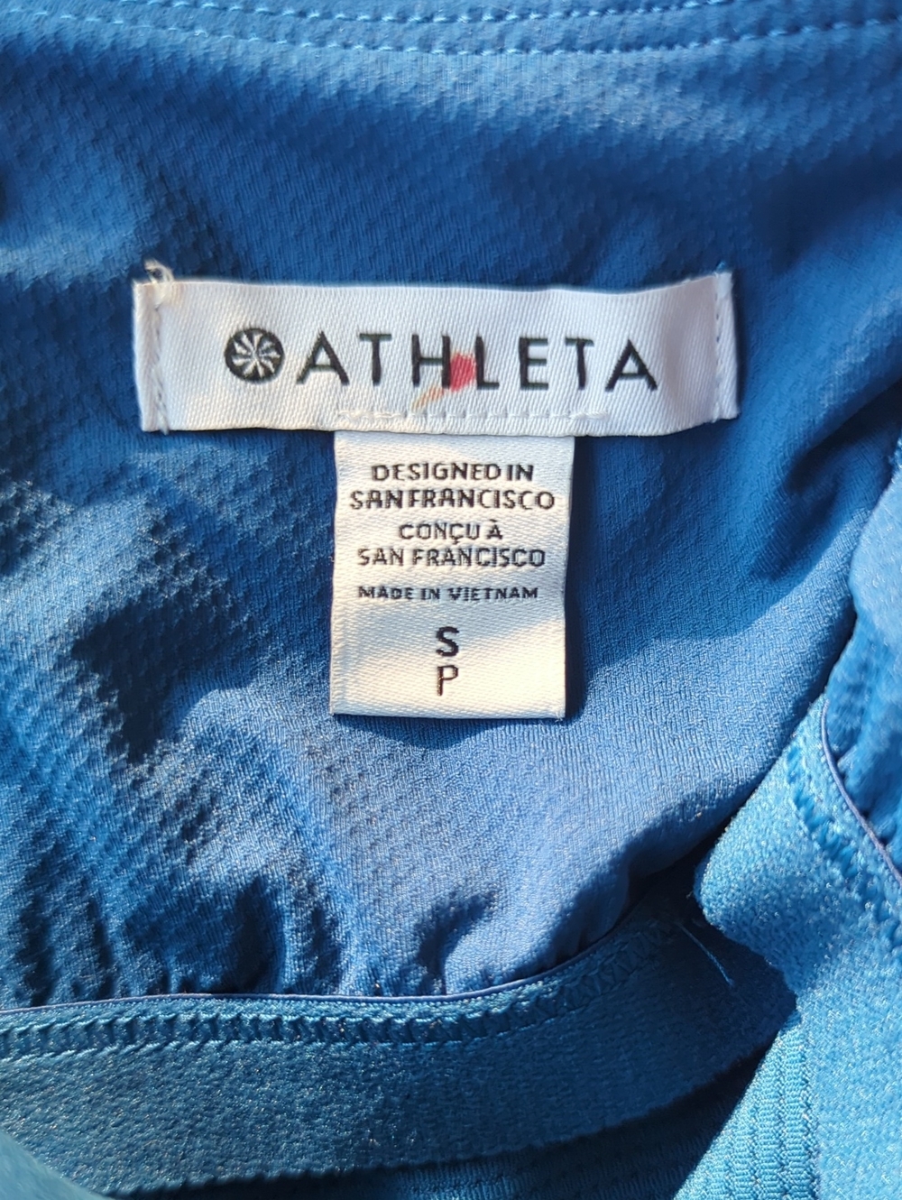 Athleta Elation Hybrid Midi Dress - Lapis Blue S - Picture 3 of 6